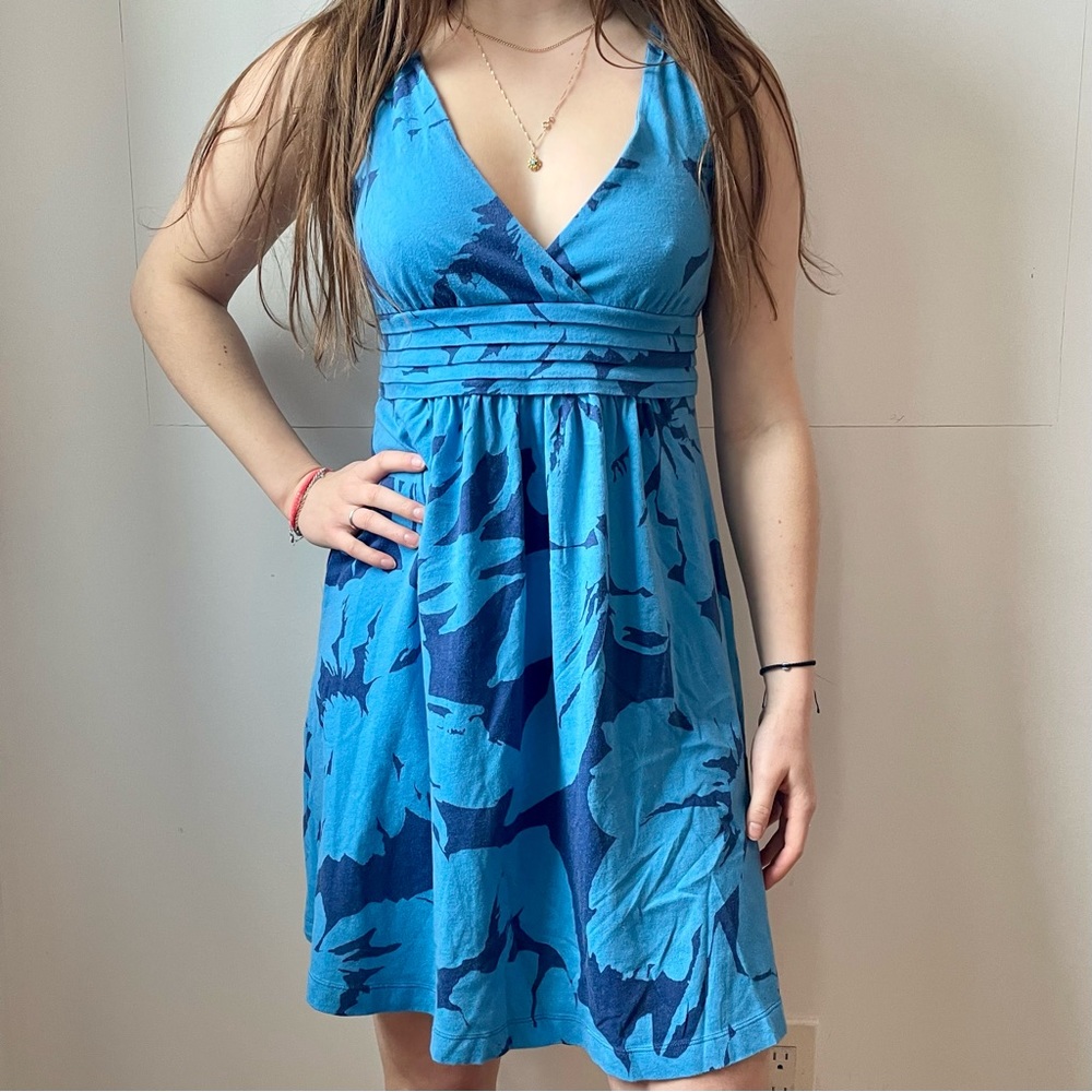 Blue Indie Hawaiian Sun dress